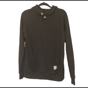 Iron and a resin black hoodie